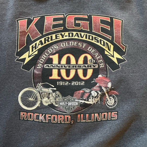 Harley Davidson zip up - Picture 5 of 9